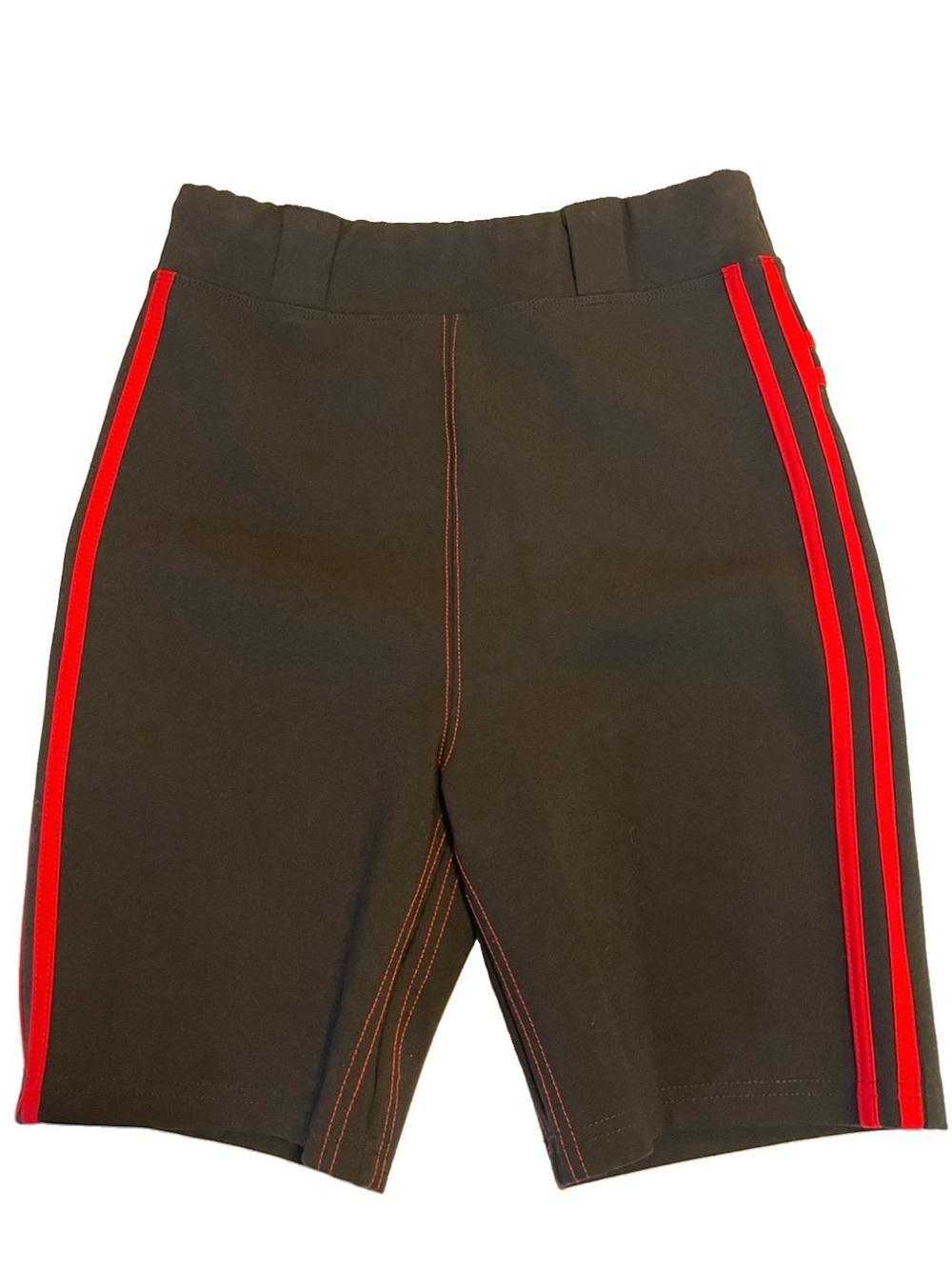 I.AM.GIA Astrid High Rise Bike Shorts Black Pink Size S